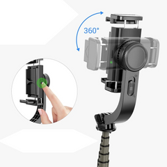 3 in 1 Phone Gimbal Stabilizer Selfie Stick Tripod