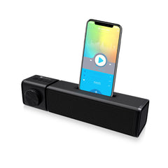 with Phone Bracket Wireless Bluetooth Speaker Portable Mini Vard Subwoofer