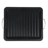 BBQ Grill Pan Steel Plate Non Stick Griddle Plate Cooking Frying Skillet