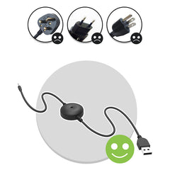 2 in 1 150PSI Hand-held USB Rechargeable Automatic Air Inflator for All Models Bike Pump