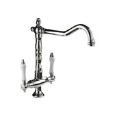European Style Kitchen Sink Faucet Hot Cold Water Mixer Tap 360 Degree Swivel Good Valued Modern