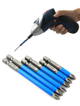 7pcs 25-150mm Magnetic Anti-slip Screwdriver Bit Set Magnetic Drill Bit Steel Electric Bit Cross Bit