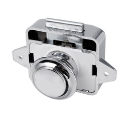 1/10PCS Push Button Catch Lock Drawer Cupboard Door Knob For Camper Van Caravan RV