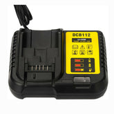 Li-ion Battery Charger 2A Charging Current For DEW 12V-18V DCB112 Power Tool