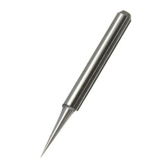 10pcs 15 0.2mm Carbide Engraving Bits 3.175mm Flat Bottom PCB CNC Router Tool