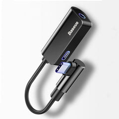 Type-c to Type-c Charging + 3.5mm Audio Music Adapter Converter for Huawei