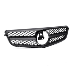 C63 AMG Style Front Upper Grille Grill For Mercedes Benz C Class