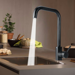 Modern Kitchen Sink Mixed 360 Rotation Hot and Cold Water Faucet with 2 Hoses