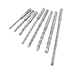 8Pcs 5-12mm Carbide Tip Electric Hammer Masonry Drill Bits SDS Plus Shank