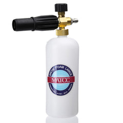 Foam Cannon II Foam Nozzle Pressure Washer Jet Wash with 1/4" Quick Connector Foam Blaaster 0.22 Gallon Bottle Improved Foam Lance