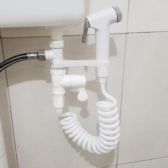 ABS Handheld Toilet Portable Bidet Sprayer Nozzle Shower Head Seat Bathroom Kit Home Tool