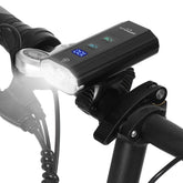Bicycle Handlebar Flashlight1200LM Bike Headlight Support High Capacity Power Bank Dual Distance Beam Rechargeable LED for Electric Bike Scooter