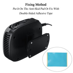 12V Portable Car Electric Heater Heating Fan Defogger Defroster Demister 360Universal Rotating Base