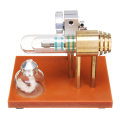 Hot Air Stirling Engine Model Science Toy Physical Principle Metal Model Toys