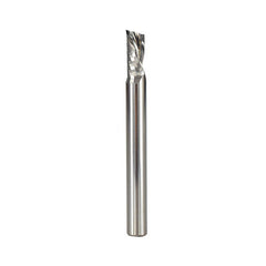 4-8mm Shank Left Hand Tungsten Carbide Milling Cutter End Mill Single Flute Spiral Cutters Engraving Tool