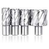 12-42mm High Speed Steel Metal Core Drill Bit Annular Cutter for Magnetic Drill Press Hollow Drill Bit with Weldon Shank Hole Opener Metal