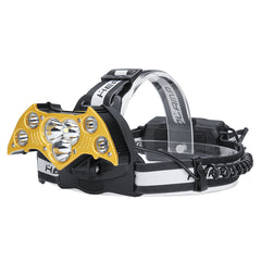 Headlamp 18650 Battery USB Fishing Flashlight Camping Hunting Cycling Bike Bicycle