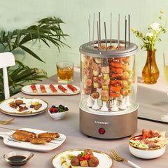 Automatic Rotating Kebab Machine 1100W Button Control 360Automatic Rotating Roast from Ecological Chain