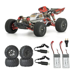 RTR Several Battery/Tires 2.4G 4WD 60km/h Brushless RC Car Full Proportional Upgraded Metal Vehicles Models