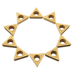 10pcs Carbide Inserts Triangular Tungsten Steel Carbide Inserts For Turning Tool