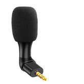 3.5mm/Type-C Plug and Play Condenser Wireless Stereo Microphone for Mobile Phone for iPhone 12 for Samsung Galaxy Note S20 ultra Huawei