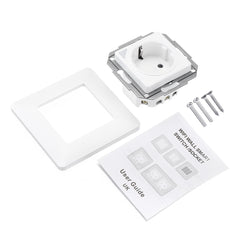 WiFi Smart Light Wall Switch Socket Outlet Tuya Wireless Remote Control Work with Alexa Google Home
