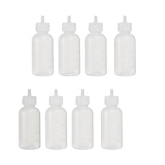 28Pcs/Set Dispensing Needle Kits Blunt Tip Syringe Glue Dropper Plastic Liquid Squeeze Bottle for Refilling and Measuring Liquids