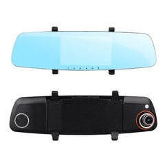 5 Inch 170 Wide Angle Lens Rearview Mirror Car DVR