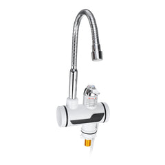 220V 3000W Instant Water Heater Electric Faucet Stainless Steel Shell Tube