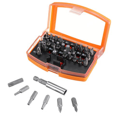 32pcs Screwdriver Bit Set Torx Spanner Star Hex Holder Rod Screwdriver Bits