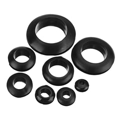 200Pcs Rubber Wires Harness Grommets Protect Wires Rubber Ring Sealing Grommet 3-20mm