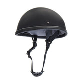 Electric Bike Motorcycle German Style Half Face Helmet Motocross Bikes Matte Black