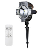 3W Christmas Snow RGB / White LED Projector Snowflakes Stage Light Home Garden Decor AC220V