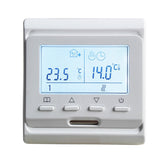 LCD Programmable Smart Thermostat Digital Display Temperature Controller for Electric Floor Heating Room Air
