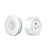 Wireless Socket Self-powered Air Switch Food Residues Garbage Disposal Appliances Fan TV 10A Remote Control No Drilling No Pipe