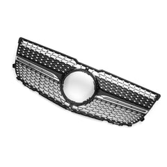 Diamond Black Front Grille Grill For Mercedes Benz