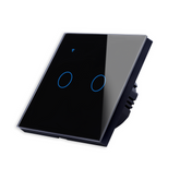 WiFi Wireless 2Gang 2 Way Smart Wall Touch Switch AC 100V/220V Wireless Wall Light Switch EU/UK Standard Smart Home