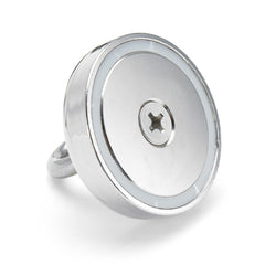 35-600KG Neodymium Fishing Magnet 25-120mm Salvage Recovery Magnet For Detecting Metal Treasure