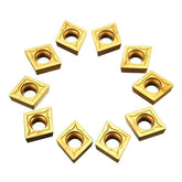 10pcs CCMT09T304 CCMT32.5 Carbide Insert For Lathe SCLCR Turning Tool Holder