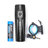 1300LM Bike Light Set 6 Modes USB Type-C Rechargeable Bicycle Front Headlight with Back Taillight LED Flashlight