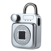 Mini Backpack Shape Bluetooth Speaker Smart Lock USB Charging APP/Fingerprint Unlock Padlock