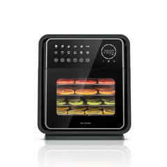 1900W 13QT/12L Air Fryer Oven Smart WIFI Version Dual Heating Element 12 Recipes+ Cooking Function