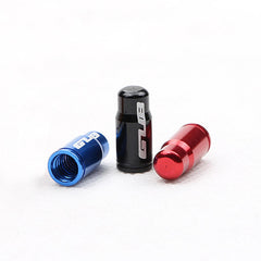 50Pcs Aluminum Alloy Bike Bicycle Presta Valve Cap CNC Cycling Dustproof Air Cover