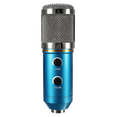 Audio USB Condenser Microphone Sound Recording Vocal Mic Stand Mount