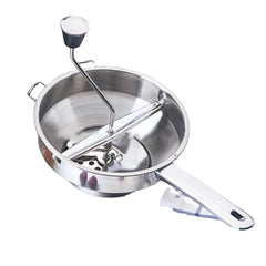 Manual Food Grinder Vegetable Mill Dishwasher Safe 3 Grinding Disks Kitchen Bar