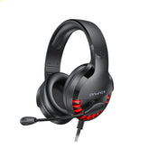 Gaming Headset Over-ear 3.5mm USB Led Light Stereo 7.1 Bass Sound 50mm Speaker Game Headphone With Microphone