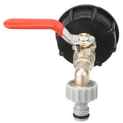 Tote Tank Valve Drain Adapter 1/2" Garden Hose Faucet Water Connector Tool