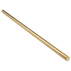 9mm Diameter 300mm Length Brass Solid Round Rod Stick