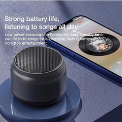 Wireless Bluetooth 5.0 Speaker Mini Outdoor Loudspeaker Wireless Column 3D Stereo Music Surround Bass