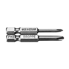 2Pcs 50mm Magnetic Y Shaped Screwdriver Bits 1/4 Inch Hex Shank